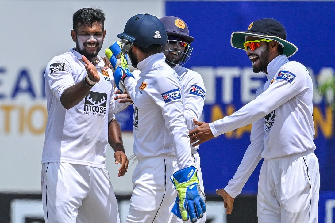 Mendis bags five as sri lanka crush ireland to seal test whitewash0