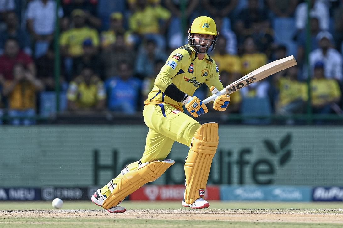 Conway, gaikwad power chennai into ipl play-offs0