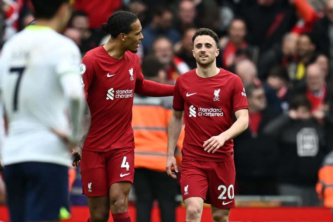 Jota ruins spurs fightback as liverpool win seven goal thriller 504a57f
