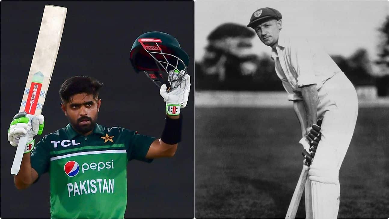 Lsquobabar azam is no less than don bradman 55ec575