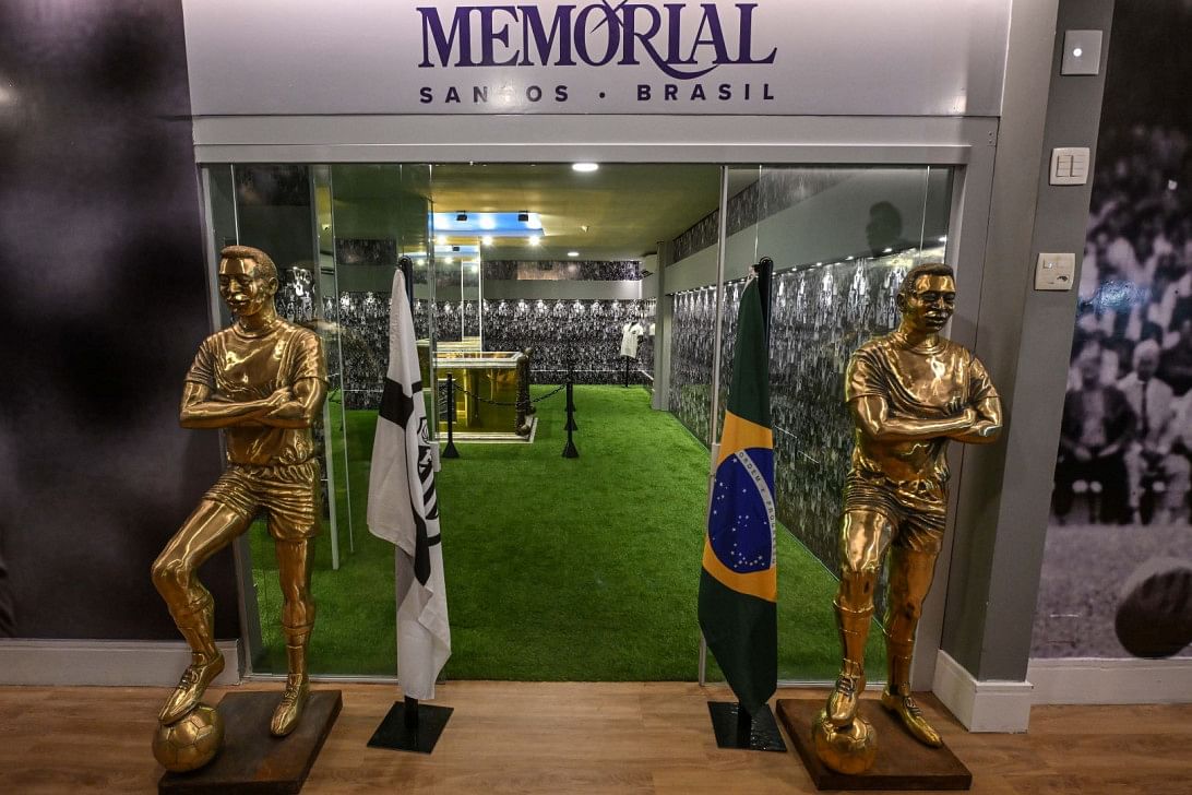 Peles gilded turf lined tomb opens to public in brazil 7c3a73b