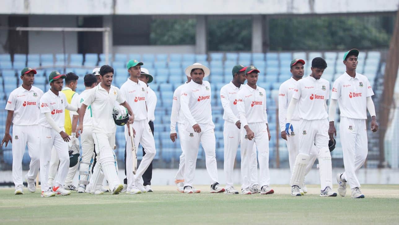 Sakib ton helps u 19s avoid innings defeat against pakistan 1aafb7b
