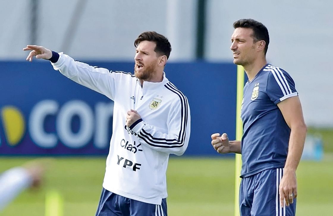 Scaloni unconcerned about messi moves e56c24e