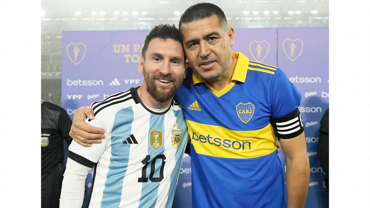 Riquelme thanks messi for sacrificing well desired vacation days 1789419