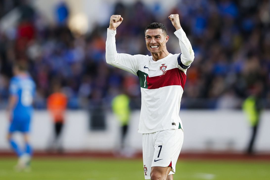 Ronaldo marks 200th portugal cap with winner 293fc25