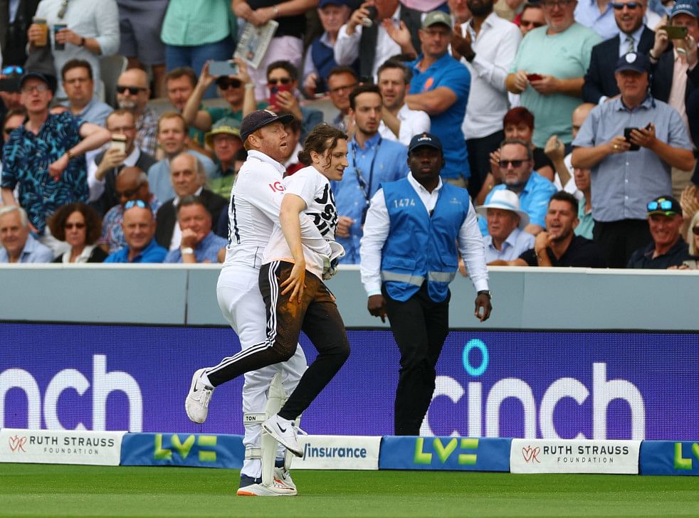 Tongue hails hero bairstow for saving pitch from protesters 9da6e48