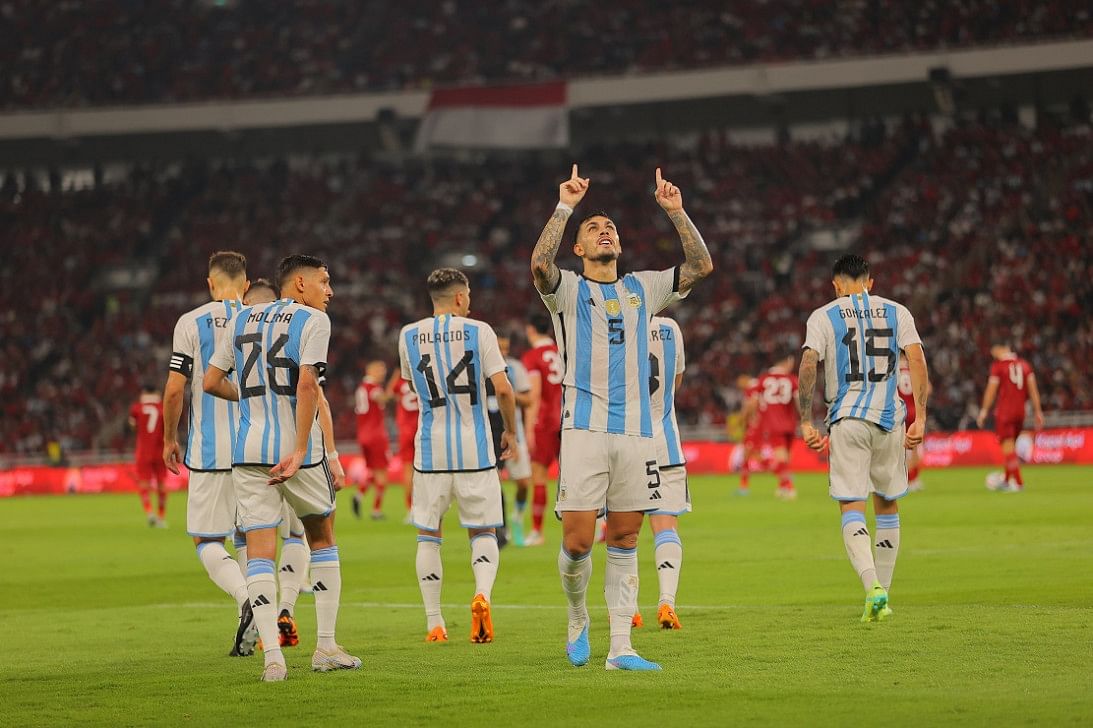 World champions argentina beat indonesia a182bbb