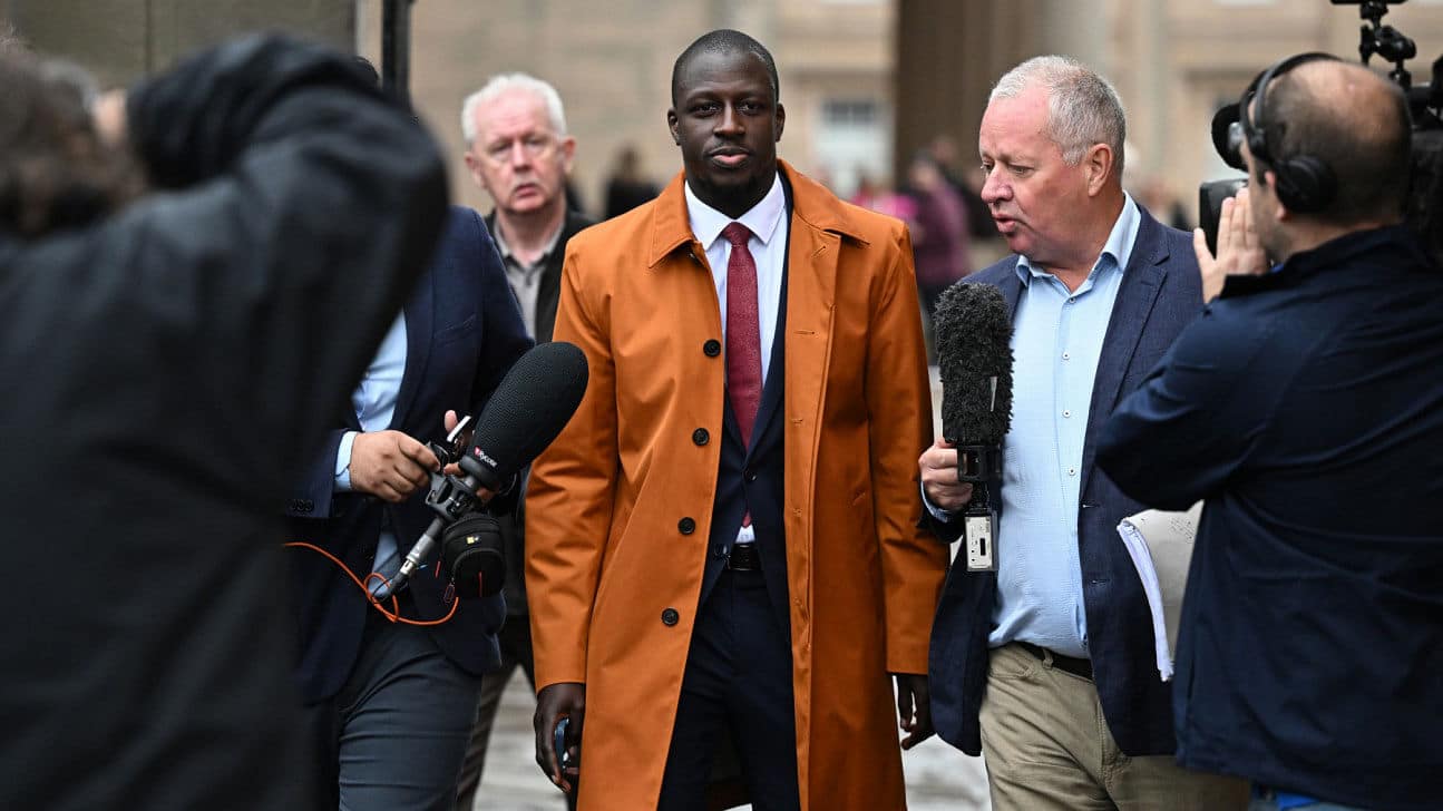 Mendy breaks down as acquitted of sex offences 32b4ecf