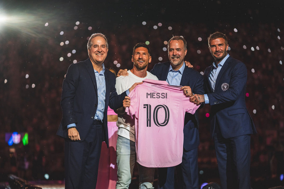 Messi hailed as americas number 10 3f66384