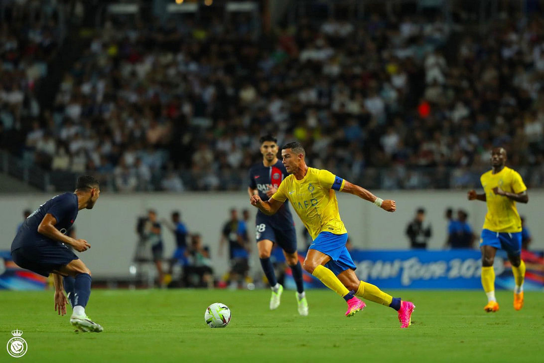 Psg draw with ronaldos al nassr in japan friendly 10ca2b5