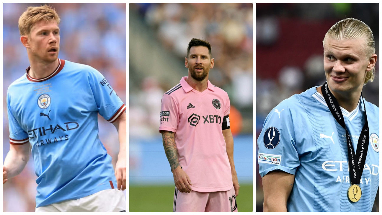 De bruyne haaland and messi nominated for uefa player of the year 9da57e6