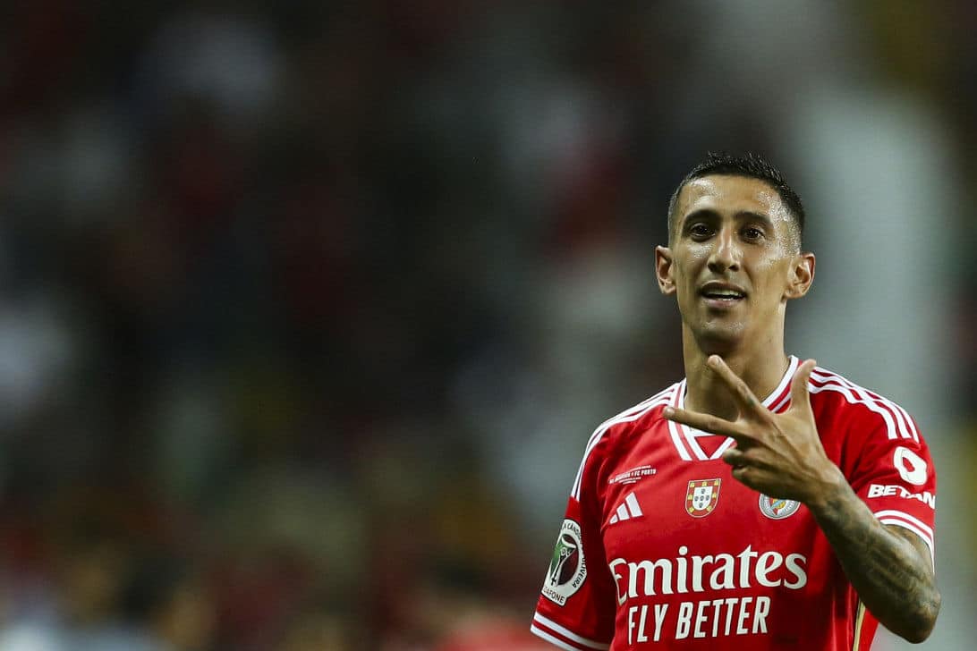 Di maria lsquothe one as benficanbspwin portuguese super cupnbsp 1e10575