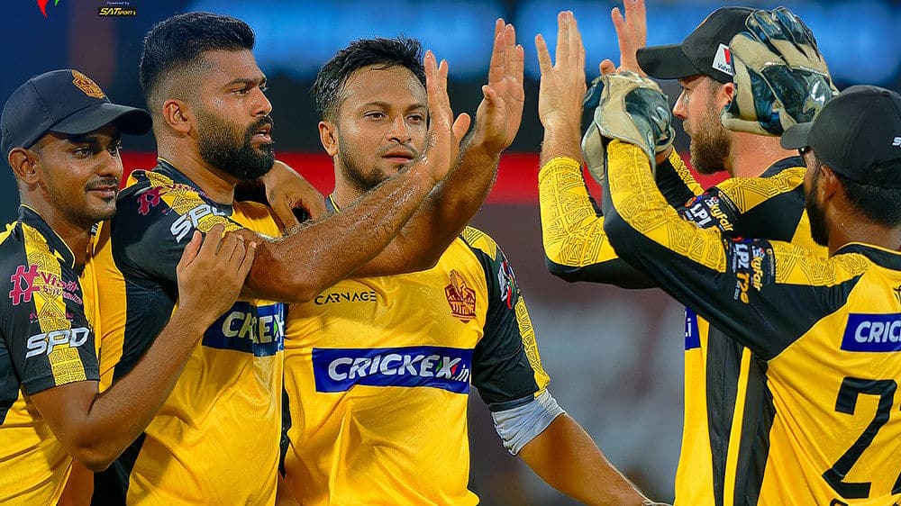 Shakib ordinary as galle titans suffer fourth defeat 7e127aa
