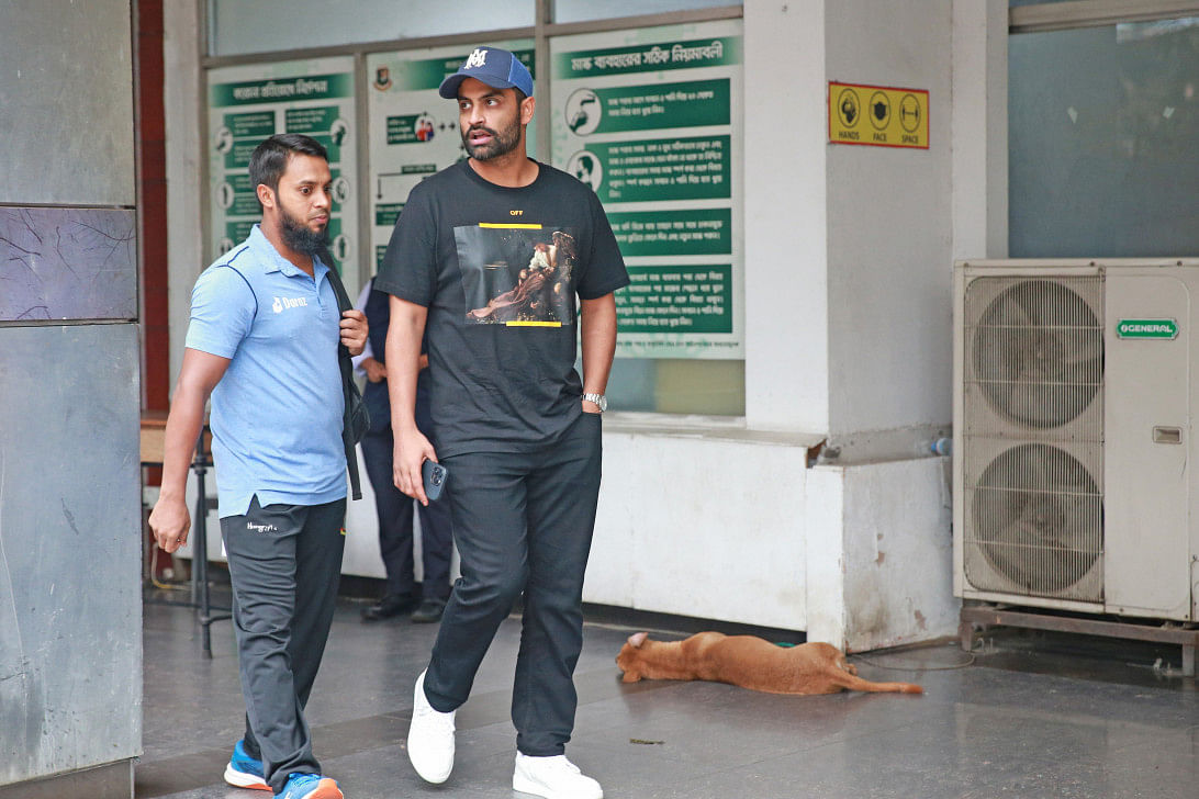 Tamim visits mirpur 38d4277
