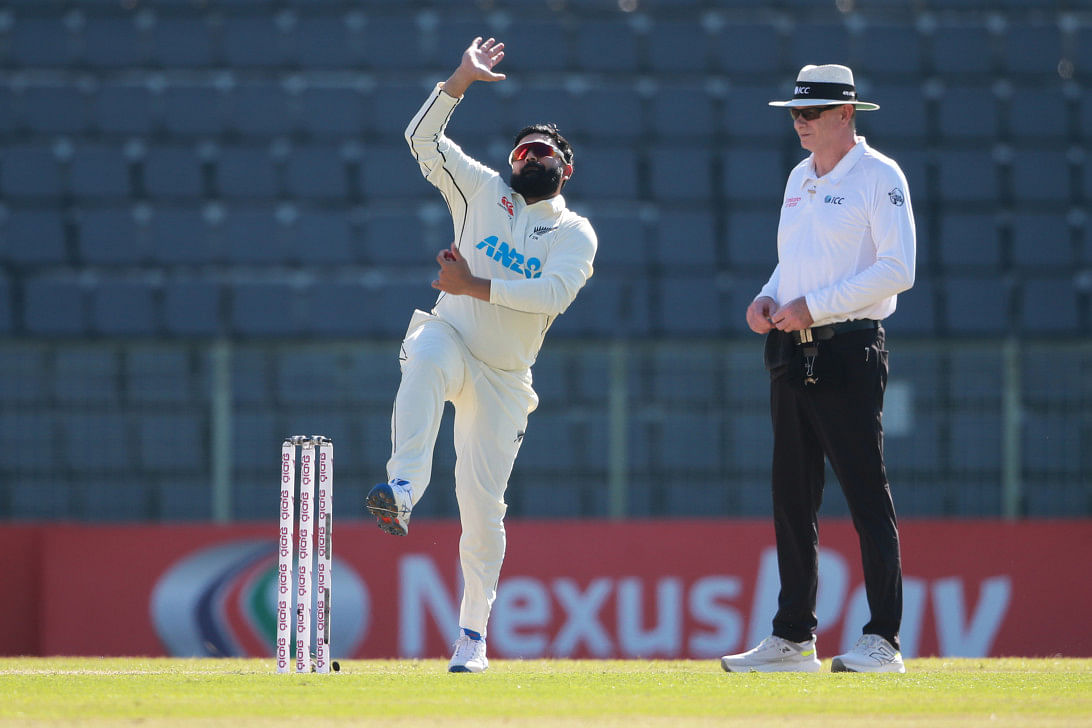 Ajaz's sharp turner ends bangladesh's opening stand0