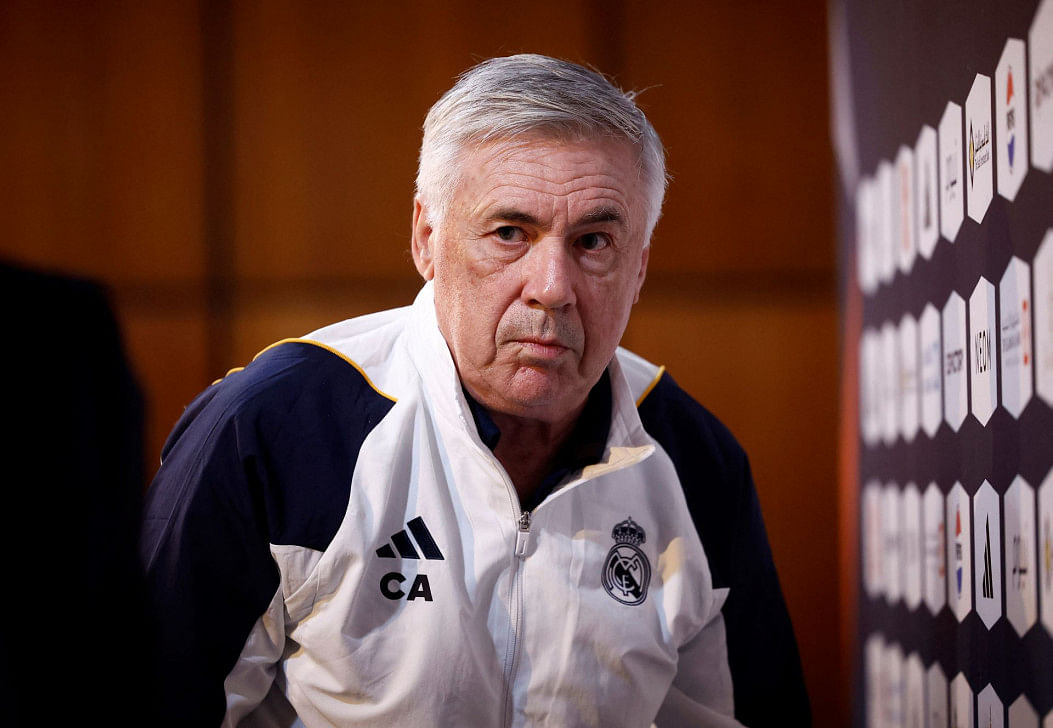 Ancelotti unhappy to face atletico in trio of madrid derbies0