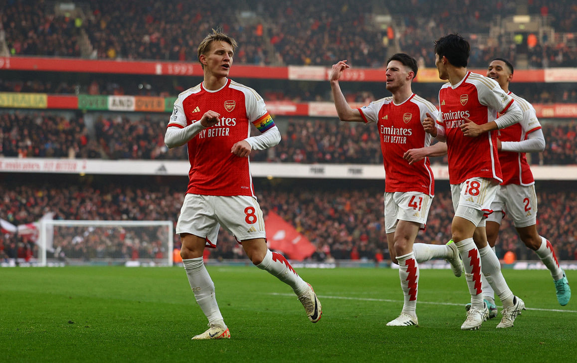 Arsenal beat wolves to go four points clear at top0