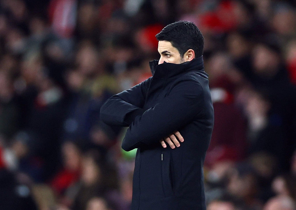 Arsenal need 'reset' after fa cup exit to liverpool: arteta0