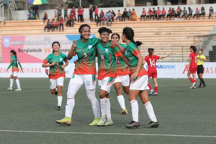 Bangladesh hit singapore for eight in second fifa friendly 0