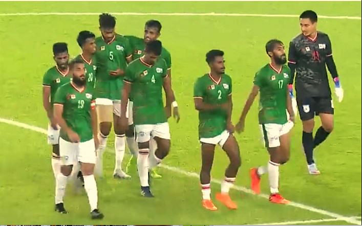 Bangladesh hold china to a goalless draw 1 Bangladesh hold china to a goalless draw 0