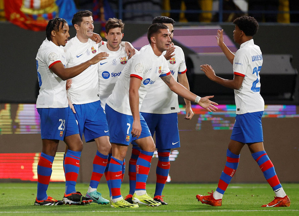 Barca down osasuna to set up clasico super cup final0