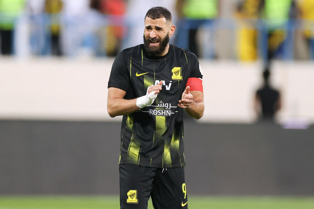 Benzema returns to 'furious' saudi club 17 days late 1 Benzema returns to 'furious' saudi club 17 days late0