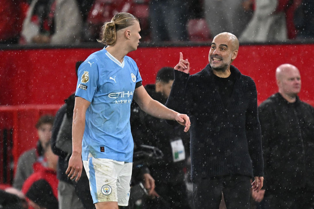 City star haaland out until end of january: guardiola0