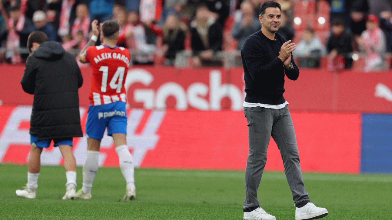 Coach plays down girona's title chances0