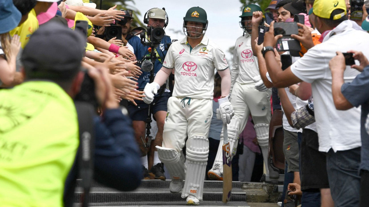 'dream come true': australia's warner bids adieu to test cricket0