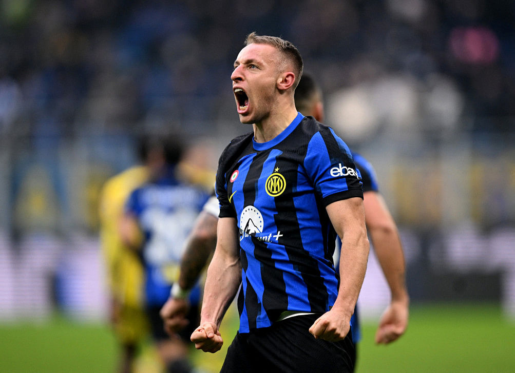 Frattesi late show fires inter five points clear0