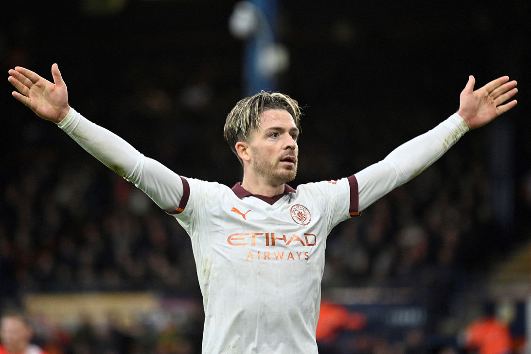 Grealish puts man city back on track after luton scare0