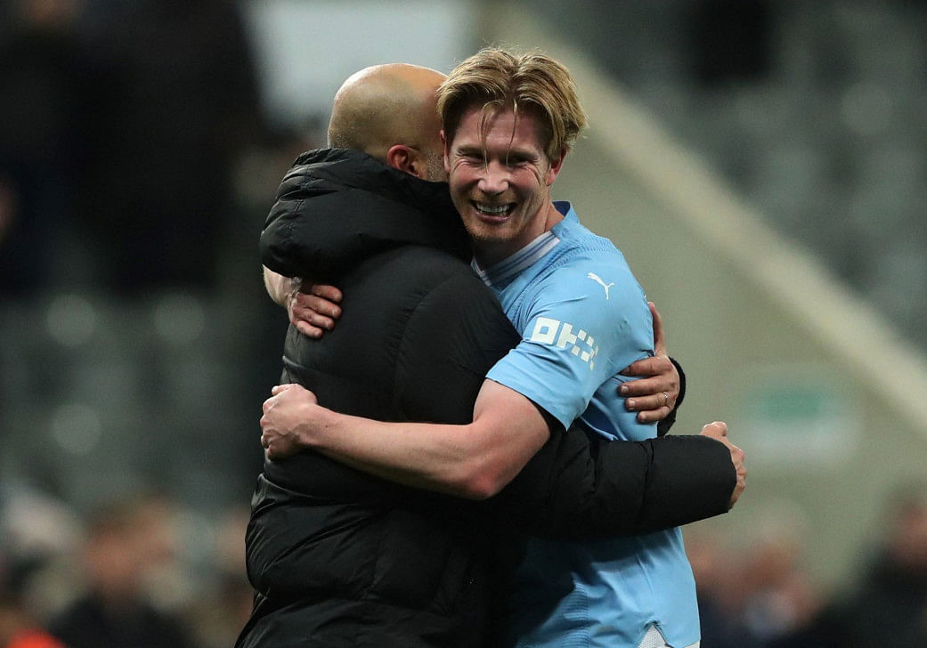Guardiola lauds returning de bruyne0