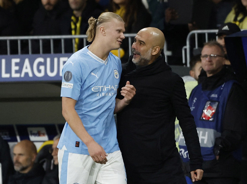 Guardiola Praises 'incredible Professional' Haaland - Mostbet Agent