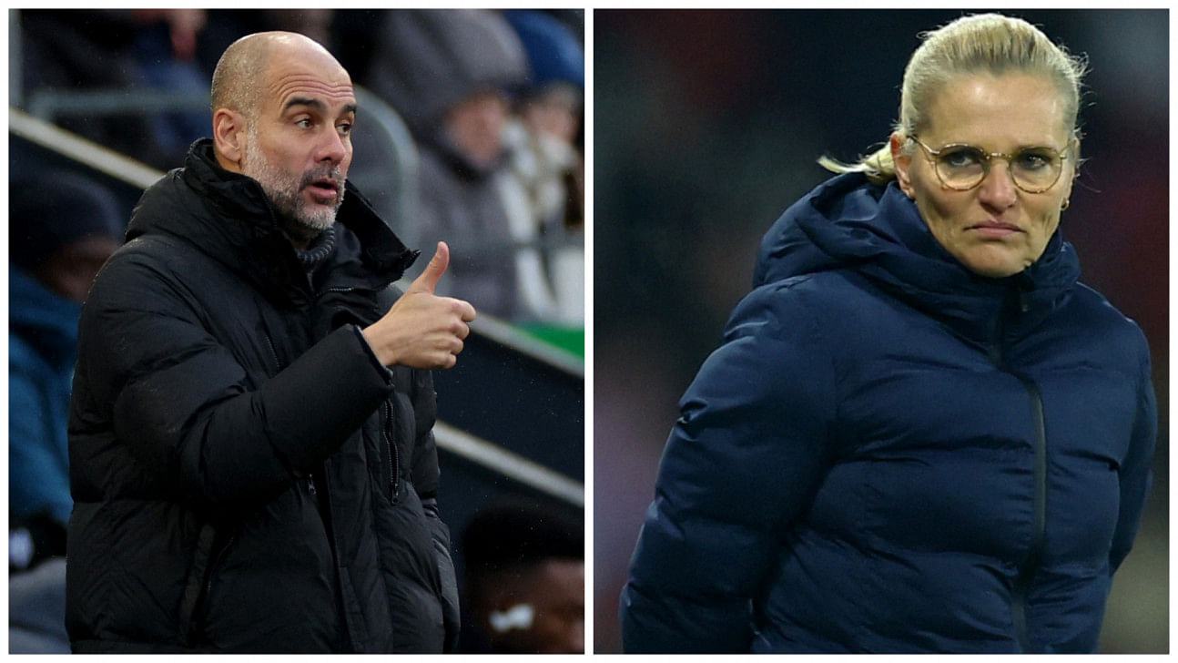 Guardiola, wiegman nominated for fifa best men's and women's coach awards0