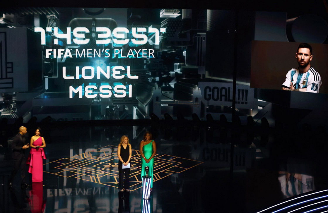 How messi won fifa best player award 20230