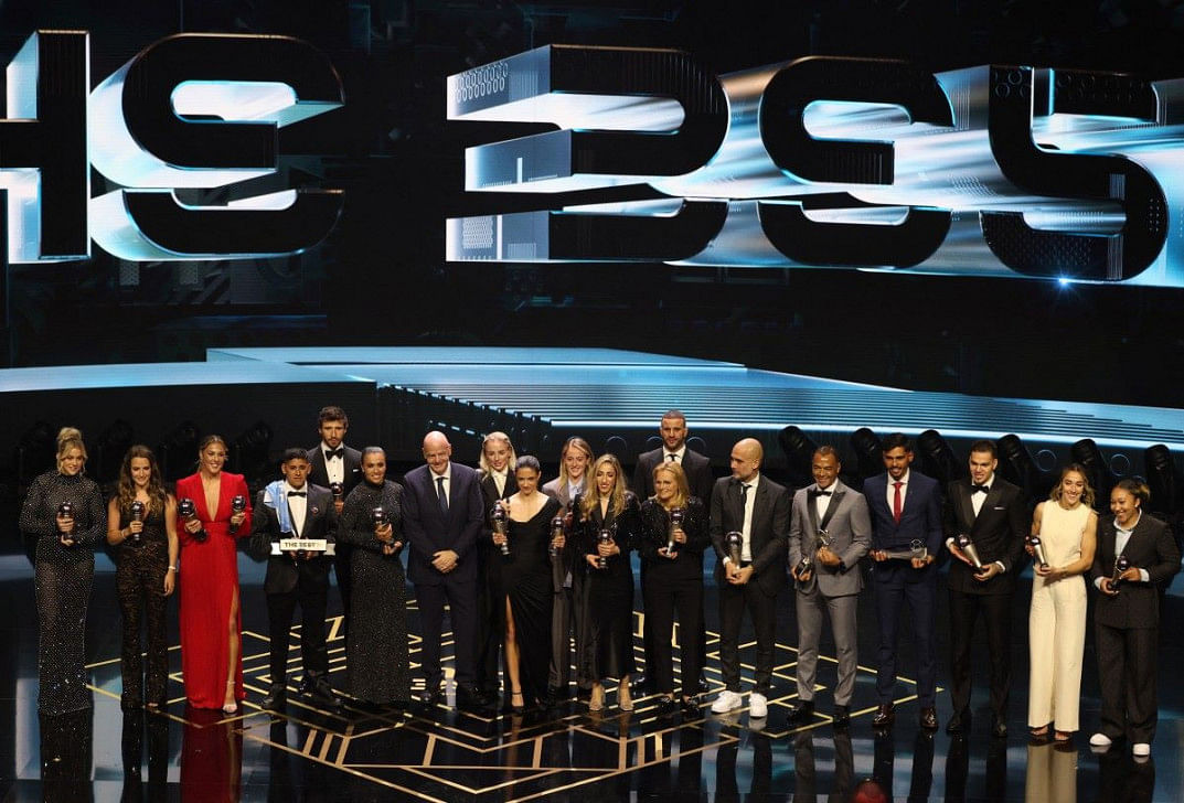 In pictures: fifa 'the best' award winners0