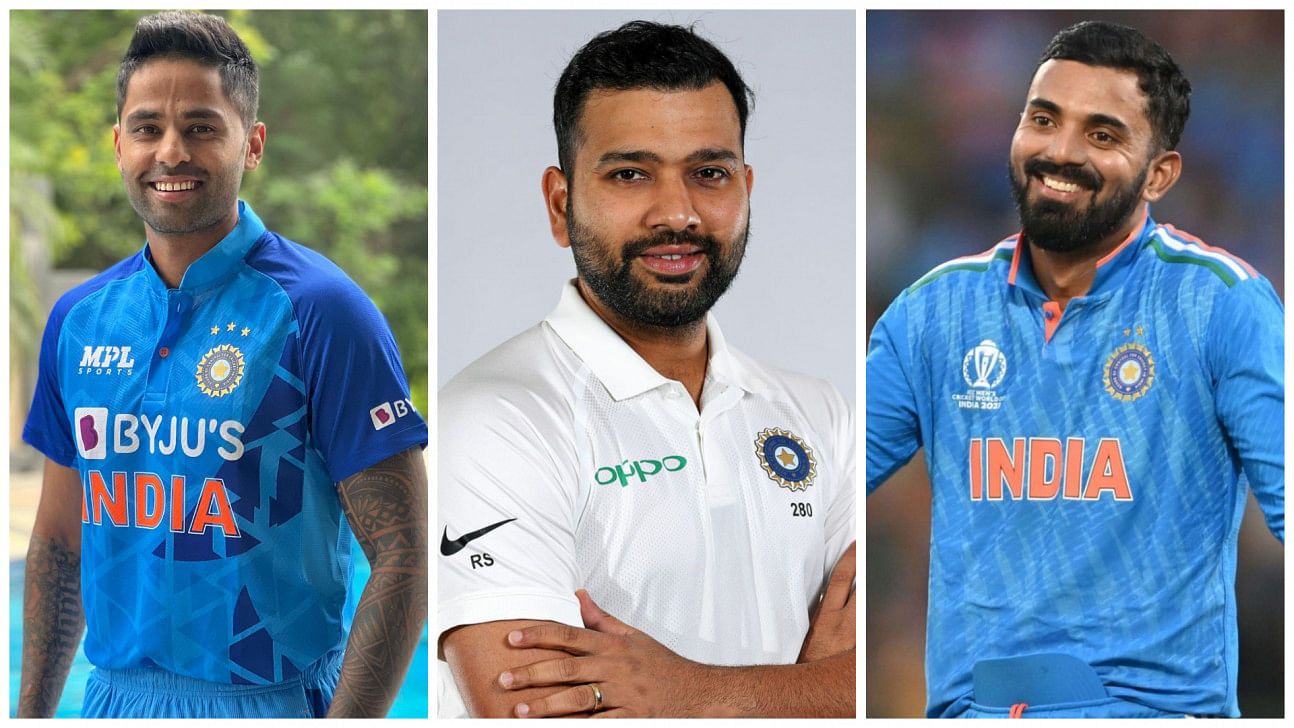India's rohit, sky and rahul skippers for south africa series0