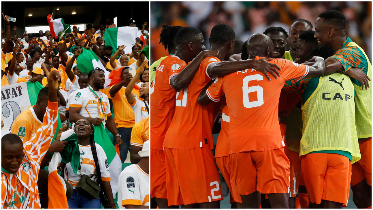 Ivorians celebrate as team win cup of nations opener 1 Ivorians celebrate as team win cup of nations opener0