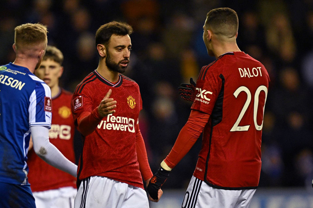 'job done' as man utd avoid fa cup upset at wigan0