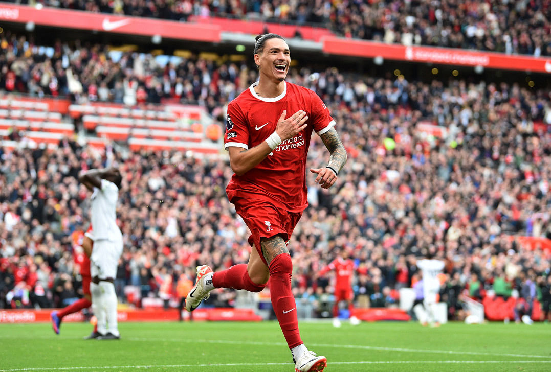Klopp hails 'massive' strides made by nunez0