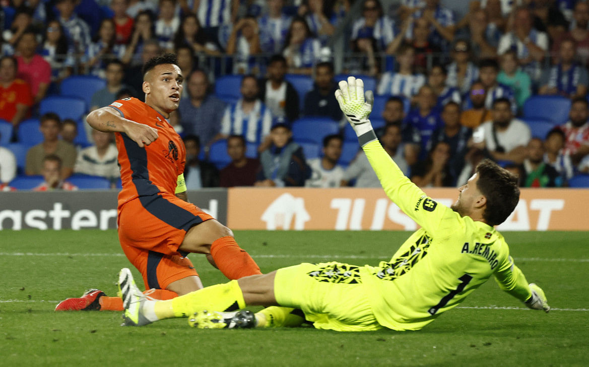 Martinez rescues 1-1 draw for inter milan at real sociedad 1 Martinez rescues 1-1 draw for inter milan at real sociedad0