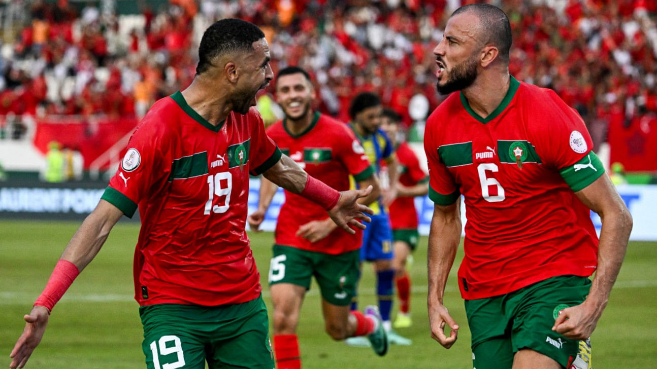 Much-fancied morocco enjoy strong start 1 Much-fancied morocco enjoy strong start0