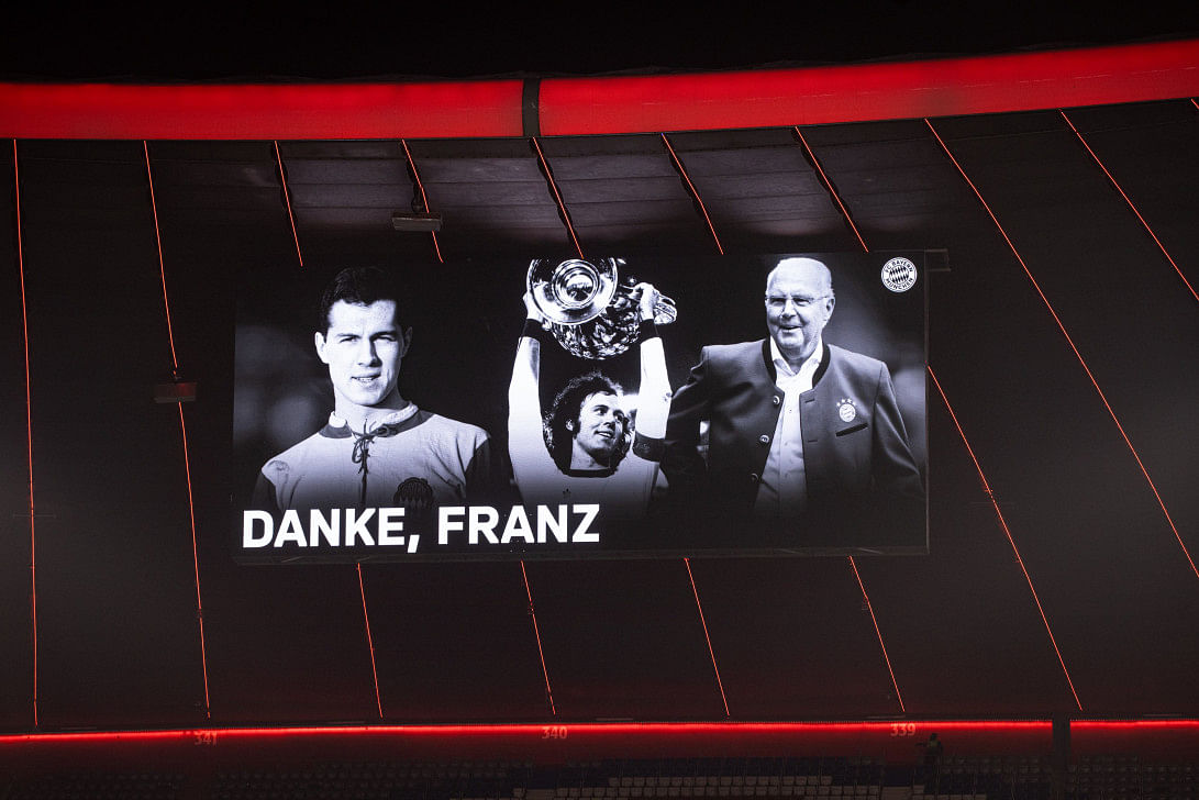 Munich's allianz arena prepares for final beckenbauer farewell0
