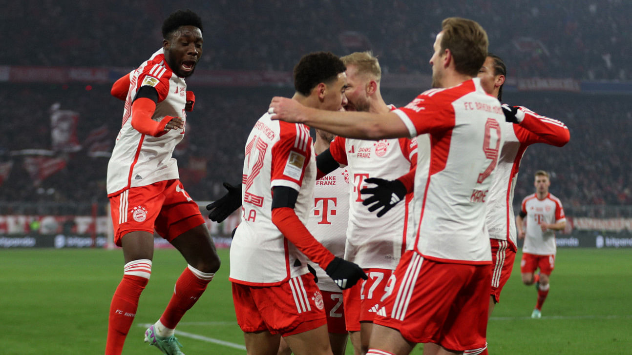 Musiala, kane on target as bayern remember beckenbauer0