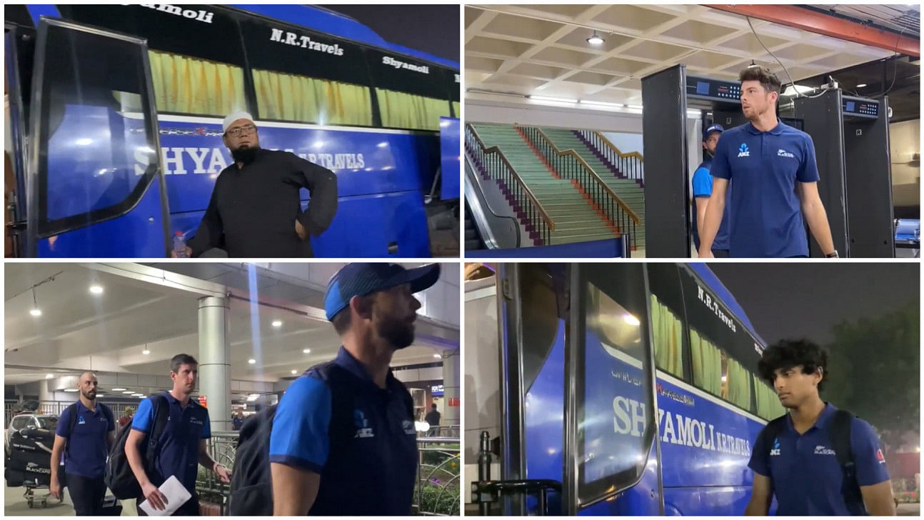 New zealand touch down in dhaka ahead of test series0