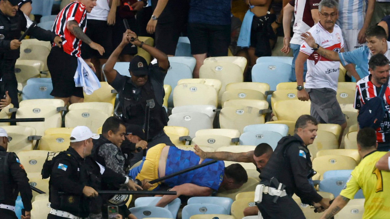 Organisers accused of negligence over brazil-argentina brawl 1 Organisers accused of negligence over brazil-argentina brawl0