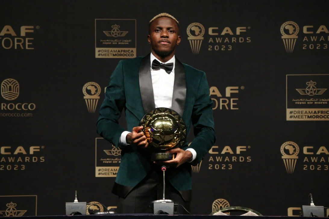 Osimhen named african player of the year0