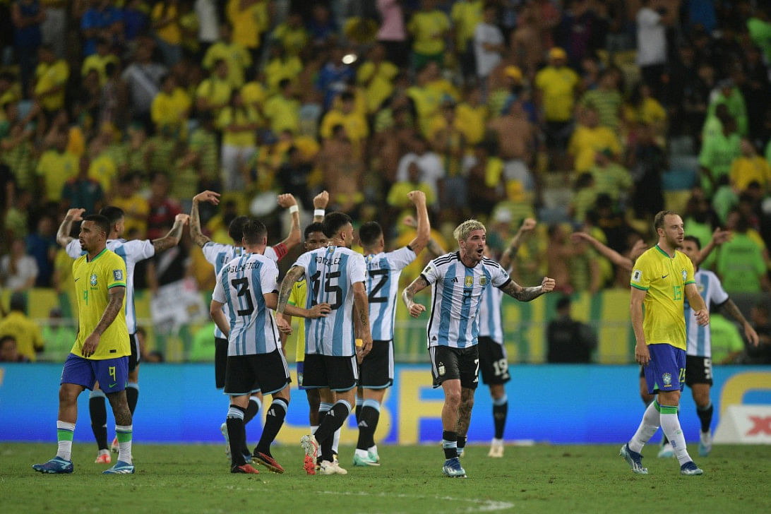Otamendi header helps argentina defeat brazil in ill-tempered clash at maracana 1 Otamendi header helps argentina defeat brazil in ill-tempered clash at maracana0