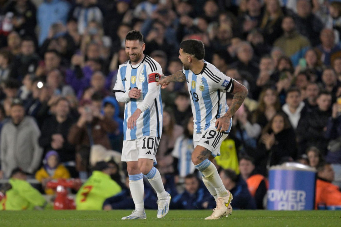 Otamendi stars as argentina maintain winning start 1 Otamendi stars as argentina maintain winning start0