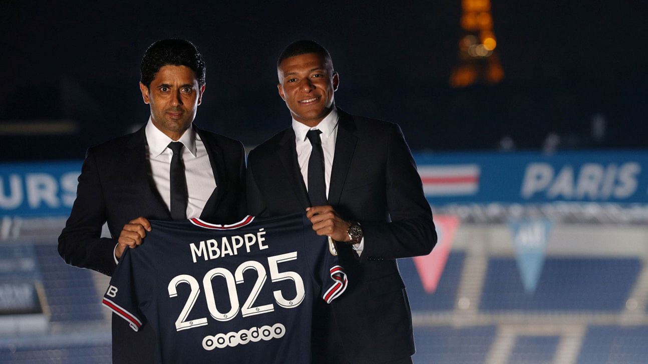 Psg 'best club for mbappe', says al-khelaifi0